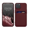 Husa Kwmobile pentru Apple iPhone 14, Rosu inchis, Silicon, KWM000016OX010C, Carcasa