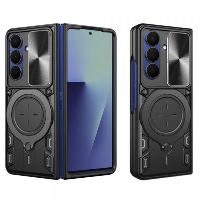 Husa pentru Samsung Galaxy Z Fold7 F966, Techsuit, CamGuard Pro, Neagra foto