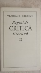 Vladimir Streinu - Pagini de critica literara, vol. 4, 1976 (vezi detalii pentru livrare in tara)