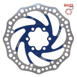 Disc de frana trotineta electrica R6.1 140 mm albastru