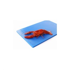 Tocator albastru 60x40x1.8 cm, Hendi, polietilena HDPE 500, respecta normele de igiena HACCP foto