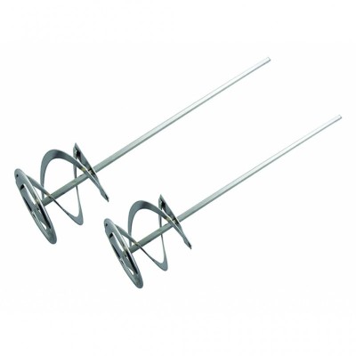 RAIDER Set 2 palete mixer pentru vopsea dimensiuni 125x600 mm prindere HEX13 mm foto