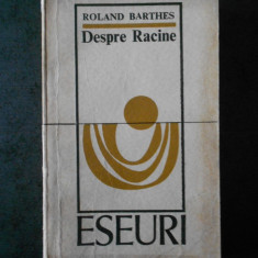 ROLAND BARTHES - DESPRE RACINE