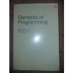 Elements of programming- Alexander Stepanov, Paul McJones