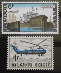 BC439, Belgia, 2 serii vapoare, elicoptere foto