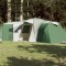 vidaXL Cort de camping 12 persoane, verde, 840x720x200 cm, tafta 185T