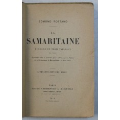 LA SAMARITAINE - EVANGILE EN TROIS TABLEAUX EN VERS par EDMOND ROSTAND , 1919