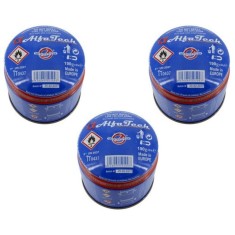 Set 3 Butelii de Gaz Alfatech 190G cu Valve Incluse