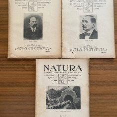 Revista Natura anul XV 1926 - 10 numere an complet