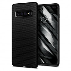 Husa Spigen Liquid Air Samsung Galaxy S10 Plus Negru