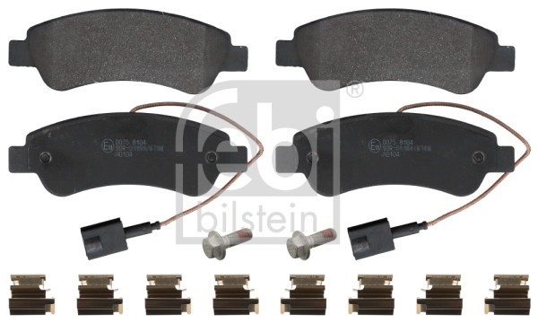 FEBI BILSTEIN 16956 set placute frana,frana disc