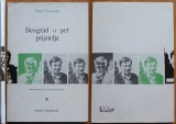 Nichita Stanescu , Belgradul in cinci prieteni , 1971 , edita 1 bilingva rara