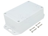 Carcasă Universală ABS Gri Deschis 80x120x45mm