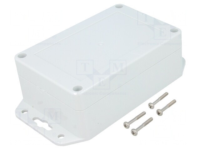 Carcasă Universală ABS Gri Deschis 80x120x45mm