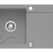 Pachet chiuveta granit MIDO PLUS + Baterie Asalia Pyramis Grey