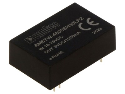 Convertor DC/DC 6W, 18&amp;divide;75VDC foto