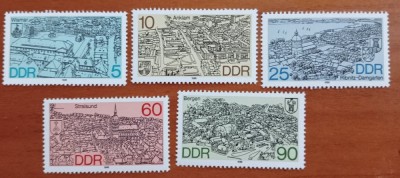 GERMANIA-DDR-ULTIMELE EMISI!!!!-1990-&amp;#039;&amp;#039;PEISAJE&amp;#039;&amp;#039;-SET DE 5V.-MNH-Nestampilate foto