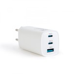 Incarcator telefon / laptop USB + USB Type-C PD45W cu incarcare rapida - alb Best CarHome