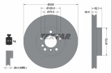 TEXTAR 92107205 PRO+ Disc frana