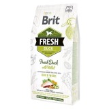 Cumpara ieftin Brit Fresh Duck and Millet Active, 2.5 kg