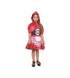 Costum carnaval Scufita Rosie, marime 110-120 cm