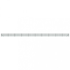 Gard plasa de sarma cu bordura, verde, 1,1x25 m