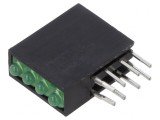 LED Verde 1,8mm 4 Diode 20mA Lentilă Difuză