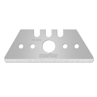 Set lame de rezerva tip trapez pentru cuttere profesionale Martor 65232.70, 10 bucati foto