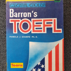 BARRON'S TOEFL - Pamela J. Sharpe (Essential English - Teora)