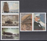 Sao Tome si Principe 1988 - A 150-a aniversare a nașterii lui Ferdinand Graf von Zeppelin, MNH