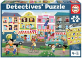 Puzzle 50 piese Detective Puzzle Busy Town, Educa