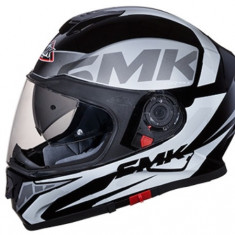 Casca Moto Smk Twister Logo MA261 Marimea M SMK0104/17/MA261/M
