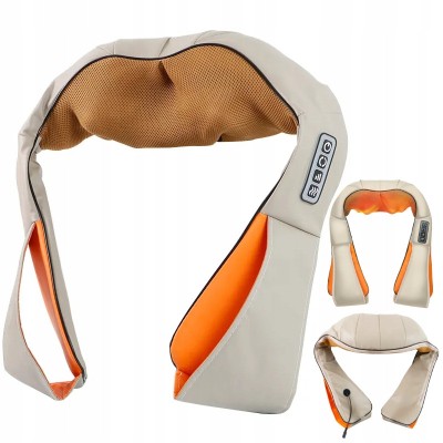 Aparat masaj multifunctional, Shiatsu, 30W, 240V, Maro foto