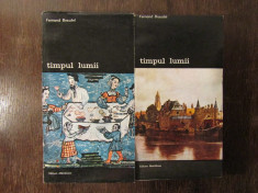 FERNAND BRAUDEL - TIMPUL LUMII (2 VOL ) foto