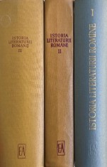Istoria literaturii romane (3 volume)