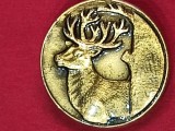 medalion- insigna tematica cinegetica ,CERBUL CARPATIN