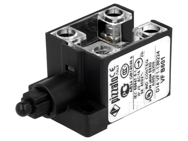 Limitator Cursă Ax Plastic NO NC 10A 400VAC IP20