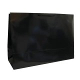 Set 10 Pungi Cadou XXL Negre Uni Gigant Jumbo Punga Material Hartie Plastic