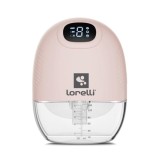 Pompa de san electrica portabila, Lorelli Alice, hands free, 3 moduri de operare, functie masaj, 9 niveluri, cu accesorii incluse, 140 ml, Pink