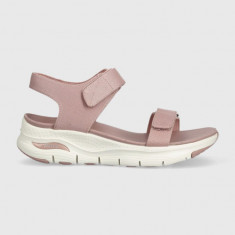 Skechers sandale femei, culoarea roz