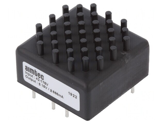 Convertor DC/DC 20W 42-176V la 15V/-15V
