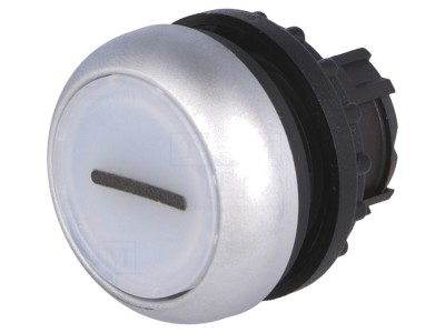 Comutator Alb 22mm IP67 foto