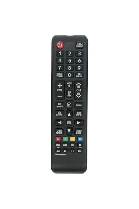 Telecomandă pentru Samsung Smart TV BN59-01247A, neagră