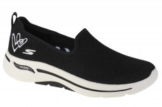 Pantofi pentru adidași Skechers Go Walk Arch Fit 124865-BKW negru foto