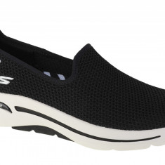 Pantofi pentru adidași Skechers Go Walk Arch Fit 124865-BKW negru