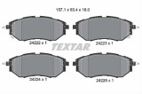 Set placute frana TEXTAR 2422201