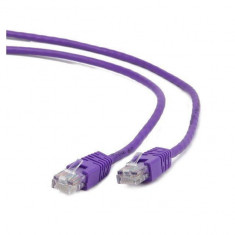 Cablu patchcord gembird RJ45, cat. 6,FTP, 3m, purple foto