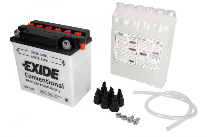 Baterie Moto Exide Conventional Motorbike &amp;amp; Sport Battery 12V 5Ah 40A 12N5-3B EXIDE