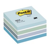 Cumpara ieftin Cub notite adezive Post-it Aquarelle 76mm x 76mm 450 file/bucata Notite adezive Post-It Aquarelle 450 file albastru