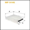 Filtru polen habitaclu WIX FILTERS WP9146 Audi A3 TT Seat Alhambra Leon Skoda Octavia Superb Yeti VW Caddy Golf Passat Tiguan